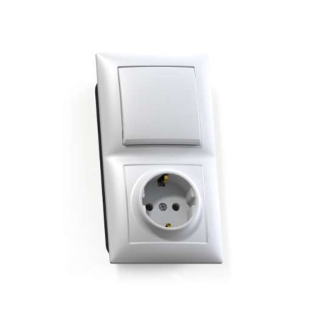 Block, joint venture, "Selena" BKVR-411 "Kuntsevo" 8207 outlet, 1 key, white color