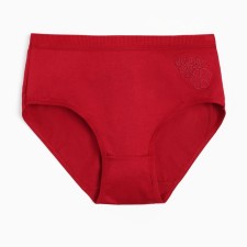Panties female color red, size 52-54