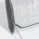 Bag-clate on the magnet, the color is silver