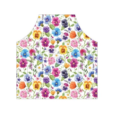 Apron of a kitchen with a photo print "Color paints", adjustable, size OS-2