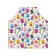 Apron of a kitchen with a photo print "Color paints", adjustable, size OS