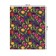 The tablecloth "Multi -colored tulips", rectangular, Saten, size 120x145 cm