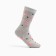 Men's socks "Cloudberries" Color gray, size 27