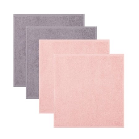 Set of terry towels Ethel LOVE 30x30 cm-4pcs, 100% cotton 340 g/m2-1