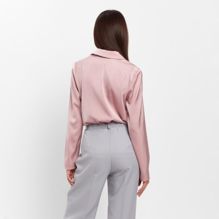 Blouse Women's Silk Mist: Classic Collection p. 42, dusty rose color-2