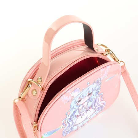Bag's bag with lightning, coral color-2