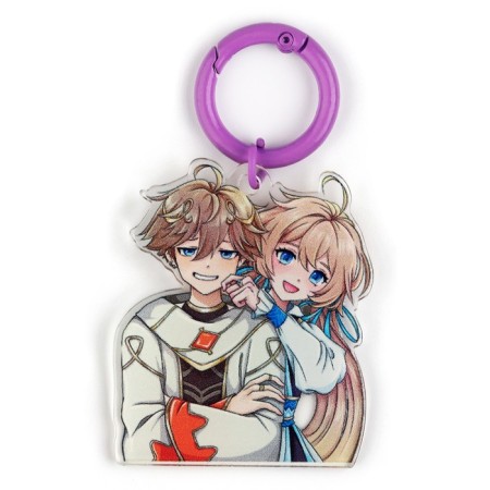 Drama keychain, anime "anime", 4.2 x 7.5 cm-2