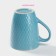 Ceramic Dolyana Mug "Lilu", 190 ml, blue color