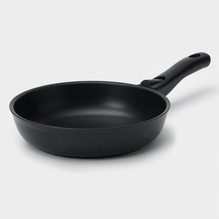 Pan "Tradition", D = 22 cm, glass cover, removable handle, anti -stick coating, black color-2