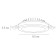 Pointed-built lamp Arte Lamp Tabit A8431PL-1WH, LED, 12 W, 9.5x9.5x3.3 cm, 920 lm, white