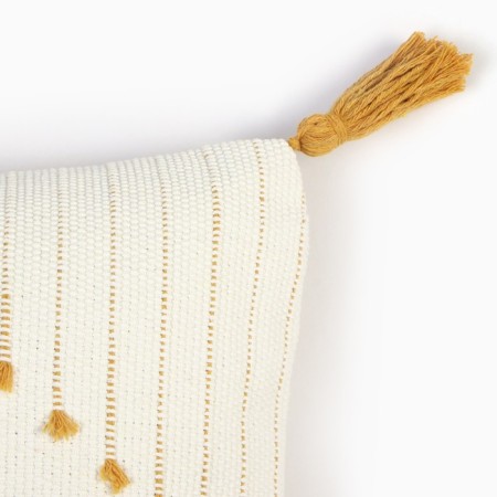 Decorative pillowcase "Ethel" Scandil 45*45 cm, mustard-1