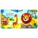 Cardboard book with puzzles "Animals of our planet", 12 p.