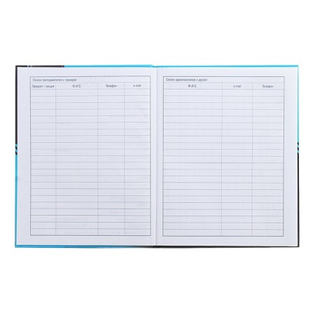 Universal diary for grades 1-11 "Motorsport", hard cover, glossy lamination, 40 sheets-5