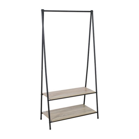 Axentia stand for clothing and storage, floor with 2 shelves, 80x160x40 cm