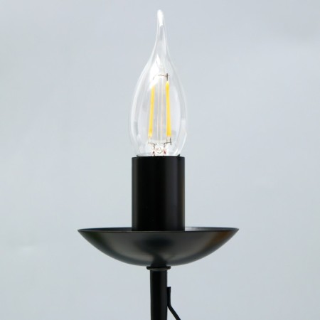 Black Black Risalux table lamp "Duchess" 1x15W E14-3