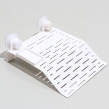 Bridge for turtles is large, on suction cups, 21.5 x 17.5 x 4 cm