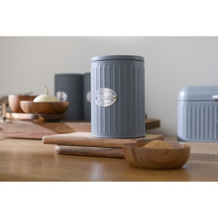 Set of storage cans Smart Solutions Zinco, Gray Color, 1.2 l-4
