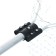 Sharp “drop”, tennis string, diameter 55 cm, length 200 cm
