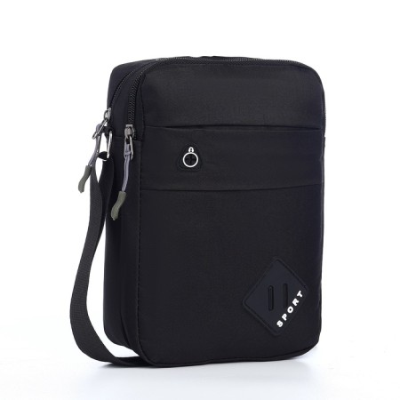 Male bag, black color-1