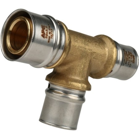 STOUT SFP-0005-322626, D = 32 x 26 x 26 mm, transition, brass-1