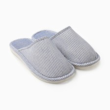 Women's slippers, size 38-39, blue color