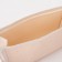 A set of cosmetic bags 2 in 1 on zippers, beige color