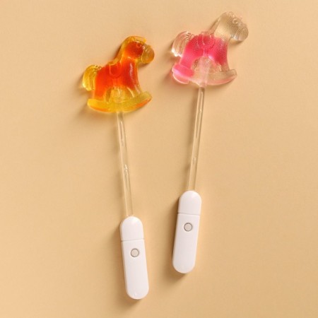 Lollice "Dream" will come true on a luminous stick, without sugar, 30 g.-4