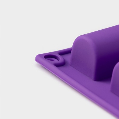 Baking uniform “Batonchik”, silicone, 30 × 17.5 cm, 20 cells (6.5 × 2.5 × 2 cm), Mix color-4