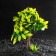 Artificial aquarium plant, 15.5 x 12 x 20.5 cm