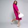 Women's costume (jumper/skirt), fuchsia color, one size (46-50)