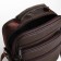 Male bag on lightning, long belt, brown color