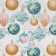 Paper packing glossy bilateral “Christmas tree balls”, 70 x 100 cm, new year