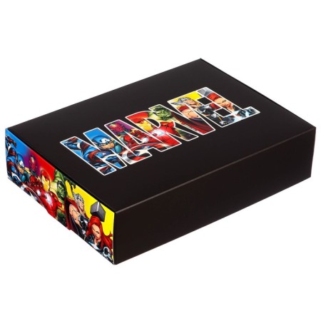 Gift box, folding, 21x15x5 cm, avengers-4