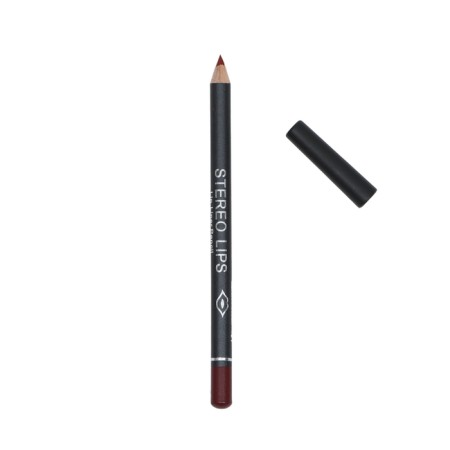 Cosmetic pencil for the lips, waterproof, No. 3, shade classic red-1