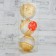 Set of balls Plastic D-8 cm, 3 pcs "Illusion"