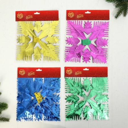 Stretching "Snowflake" D-18 cm 1.5 m, mix-2