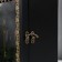 Klyuchnitsa tree 7 hooks "House. Patterns. Key" Black with gold 22x8x30 cm