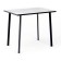 Dining Modern Mini Laksi, 892x585x750, black /cement