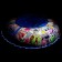 Winter Star Tubing Wheel Steer, LED lighting, Czech diameter 100 cm