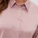 Рубашка шелковая MIST plus-size, р. 52, пыльная роза