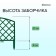 Decorative fence, 35 × 220 cm, 5 sections, plastic, green, Romanika, Greengo