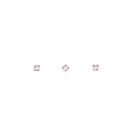 Crystals for volumetric inlay TNL "Princess", No. 2, Pink, 10 pcs