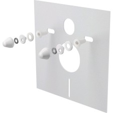 ALCAPLAST M930 soundproof stove, for a suspended toilet and for bidet