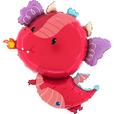 Foil ball 29 "Dragon", figure