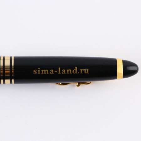 A pen with a curly clip “Happy Teacher Day”, plastic, 1.0 mm.-4
