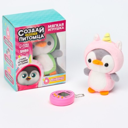 Soft toy, electronic game "Penguin"-5