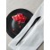 Dessert plate Home Queen "Noir", d = 19.3 cm, black color