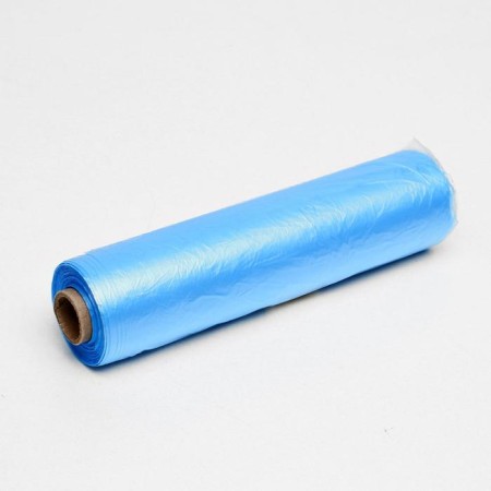 A set of packages of packing, on a sleeve, blue, 24 x 37 cm, 8 μm, 400 pcs.
