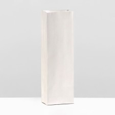Pack Pack Pack, White, Silver strip, 7 x 4 x 21 cm
