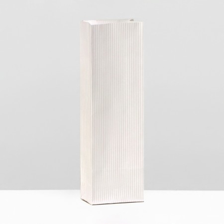 Pack Pack Pack, White, Silver strip, 7 x 4 x 21 cm